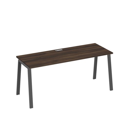 Стол письменный на металлокаркасе TRE дуб ристретто/ металлокаркас антрацит