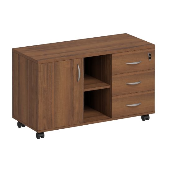 Тумба сервисная с ящиками французский орех