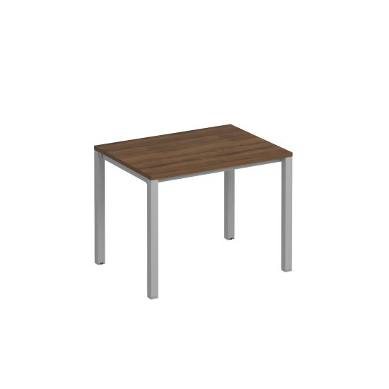 Стол письменный на металлокаркасе КФ французский орех / серый