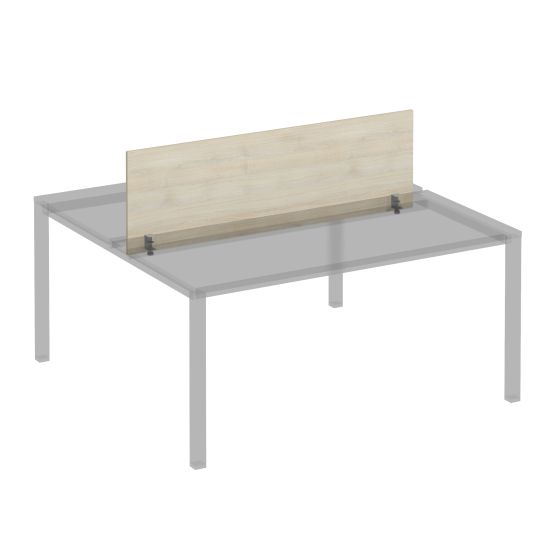 Экран с кронштейнами фронтальный для станции 160 на сером каркасе КФ дуб шамони