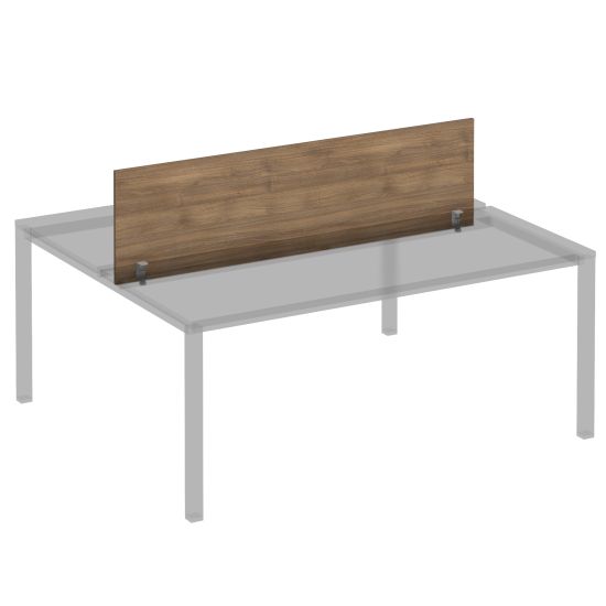 Экран фронтальный с кронштейнами для станции 180 на сером каркасе КФ дуб шамони темный