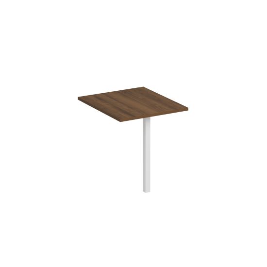 Брифинг-приставка с опорой КФ французский орех / белый