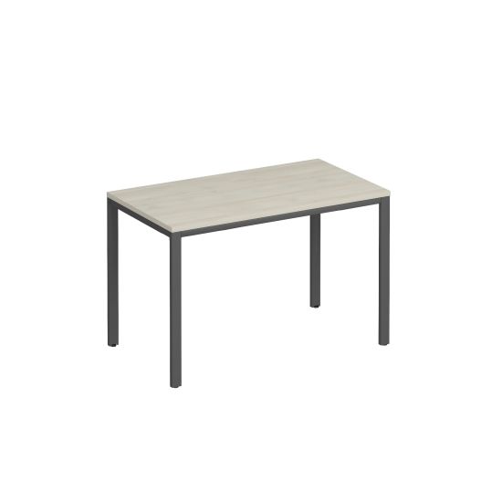 Стол письменный на металлокаркасе МП2 дуб шамони светлый / антрацит