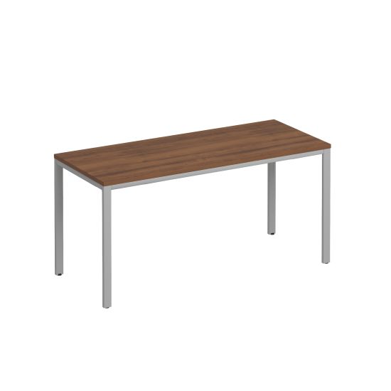 Стол письменный на металлокаркасе МП2 французский орех / серый