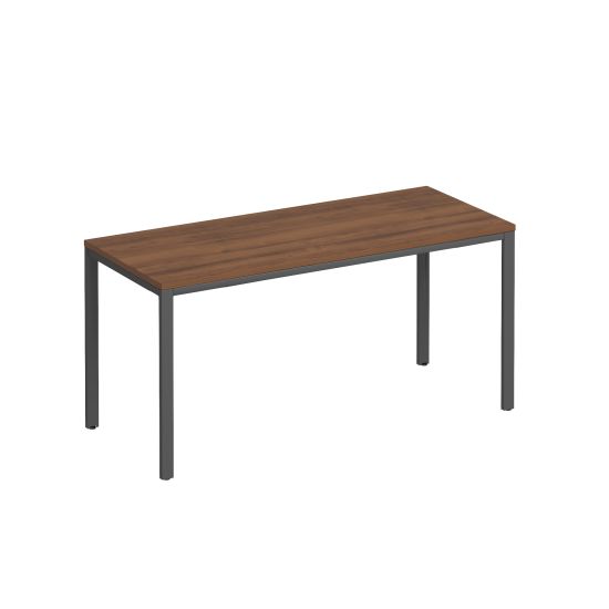 Стол письменный на металлокаркасе МП2 орех французский / антрацит