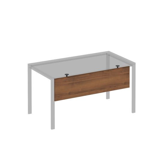 Экран стола защитный (ДСП) с кронштейнами для столов на МП2 140 орех французский / антрацит