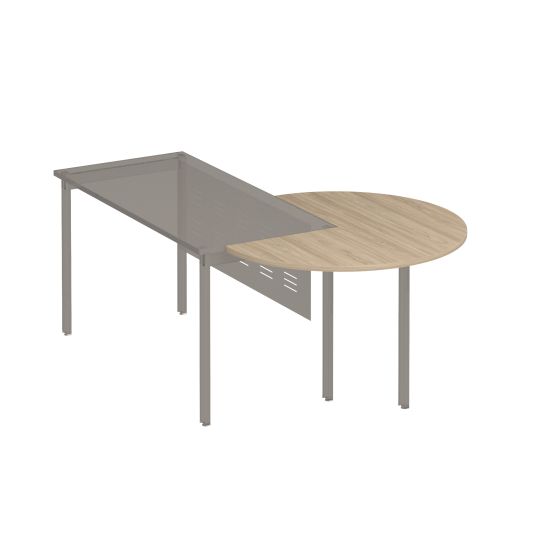 Брифинг угловой вяз светлый