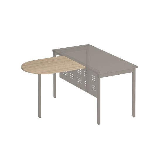 Брифинг-приставка без опоры вяз светлый