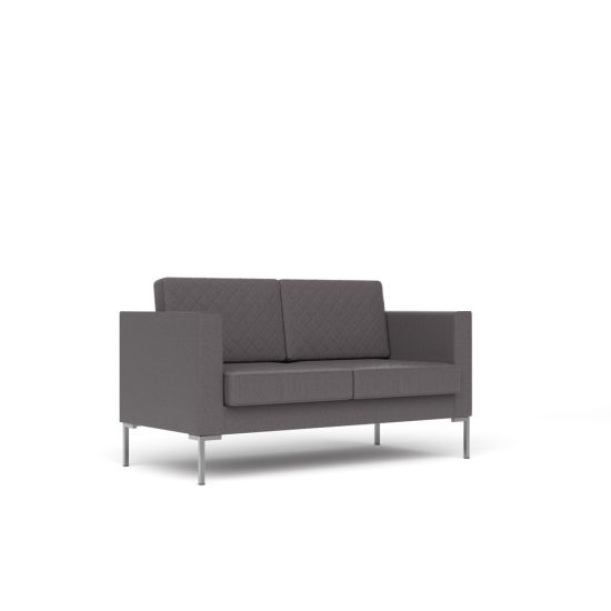 Диван 2-местный серая ВА50