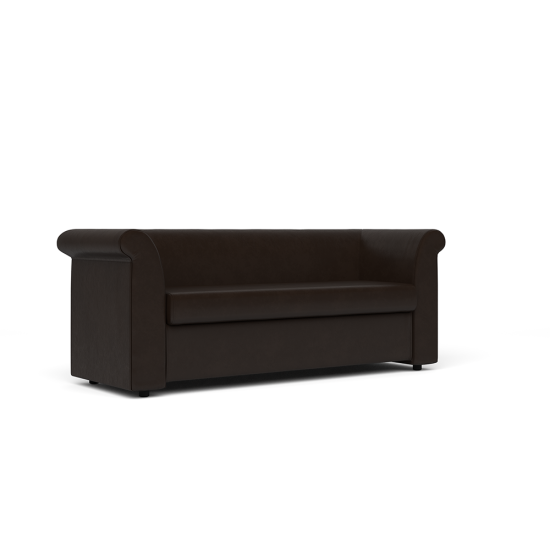 Диван-3 темно-коричневая CN1113