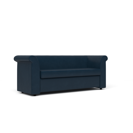 Диван-3 синяя CN1128